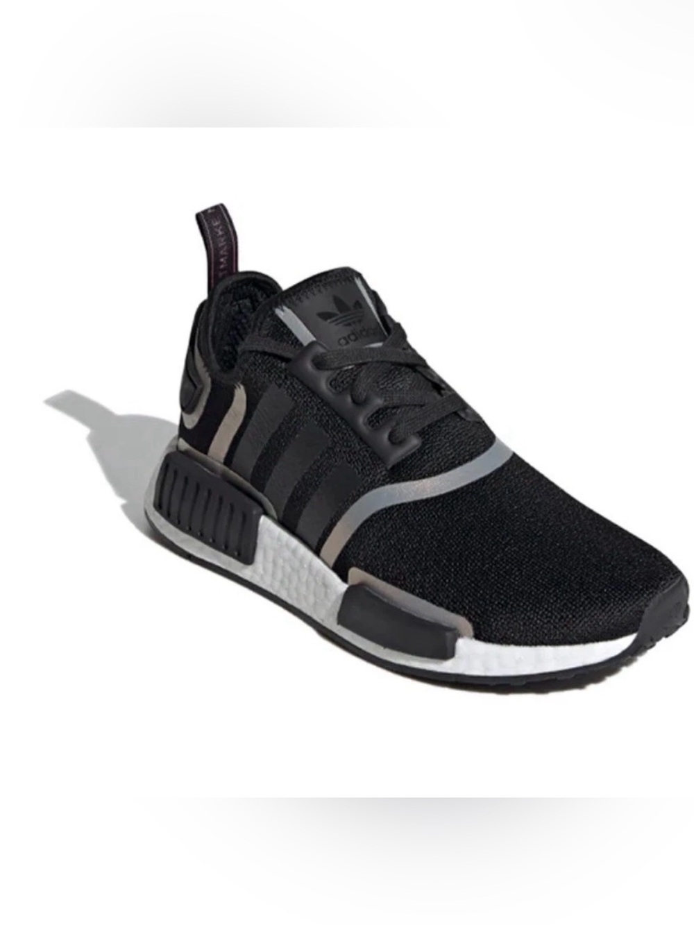 Adidas Wmns NMD_R1 “Black Iridescent” Sneakers Hardly Worn
